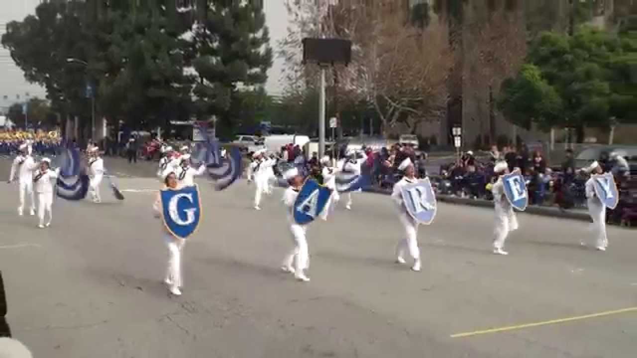 Garey HS - Anchors Aweigh - 2014 Pomona Christmas Parade