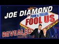 Exposed penn 7 teller fool us  joe diamond card trick