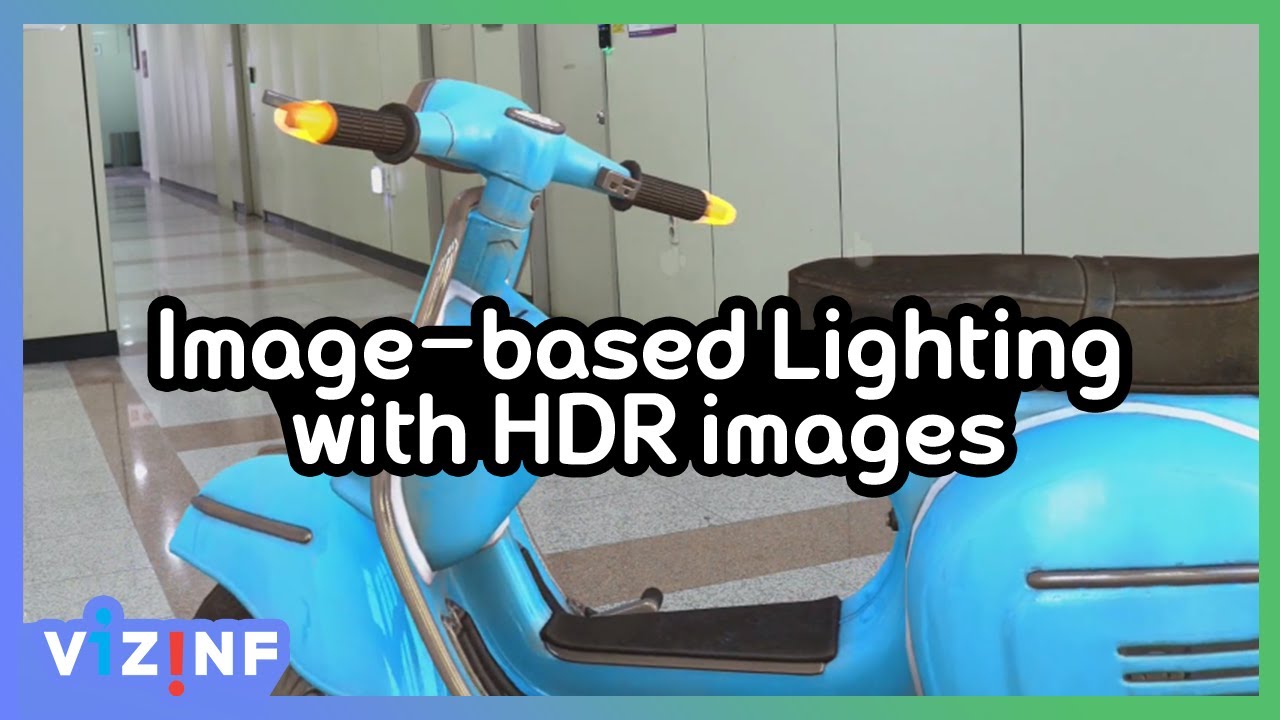 Image-based Lighting with HDR images