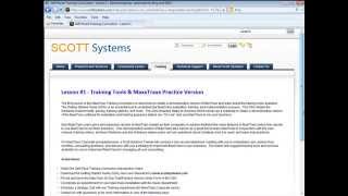 Self Paced Training Lesson #1 - Introduction to MaxxTraxx Automotive Shop Management Software screenshot 1