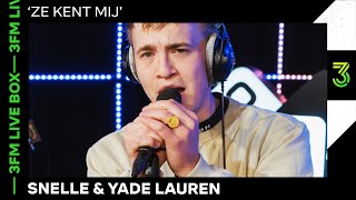 Snelle en Yade Lauren live met 'Ze Kent Mij' | 3FM Live | NPO 3FM