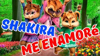 Alvin and the chipmunks sing a song  - Me Enamoré - Shakira (Cover)