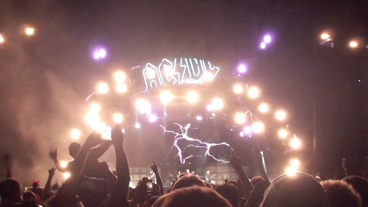 AC/DC - Thunderstruck Live@Etihad Stadium - YouTube