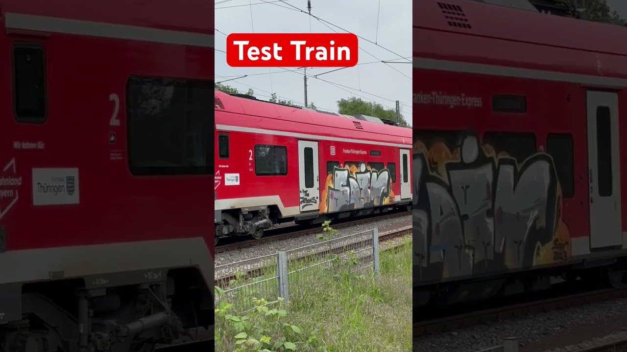 Siemens Desiro HC test train 