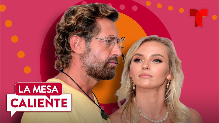 Video aclara supuesto truene de Gabriel Soto e Irina Baeva | La Mesa Caliente
