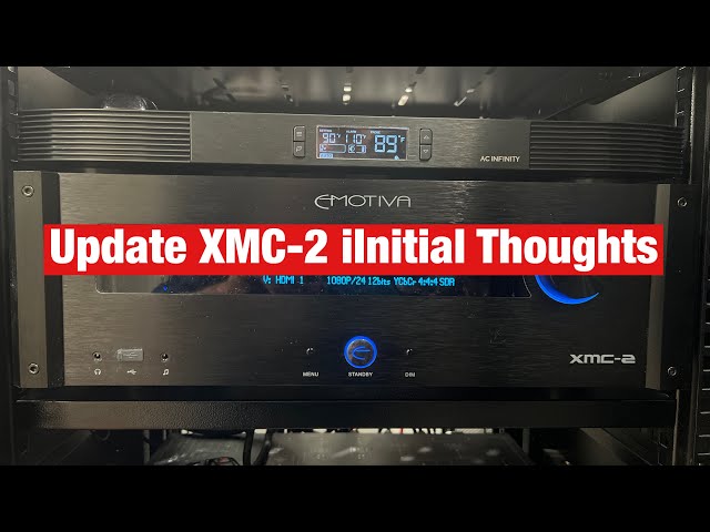 Update!! Initial thoughts on XMC-2. 9.4.6 dedicated home theater build class=