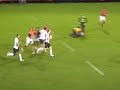 Newcastle Falcons try against Tonga