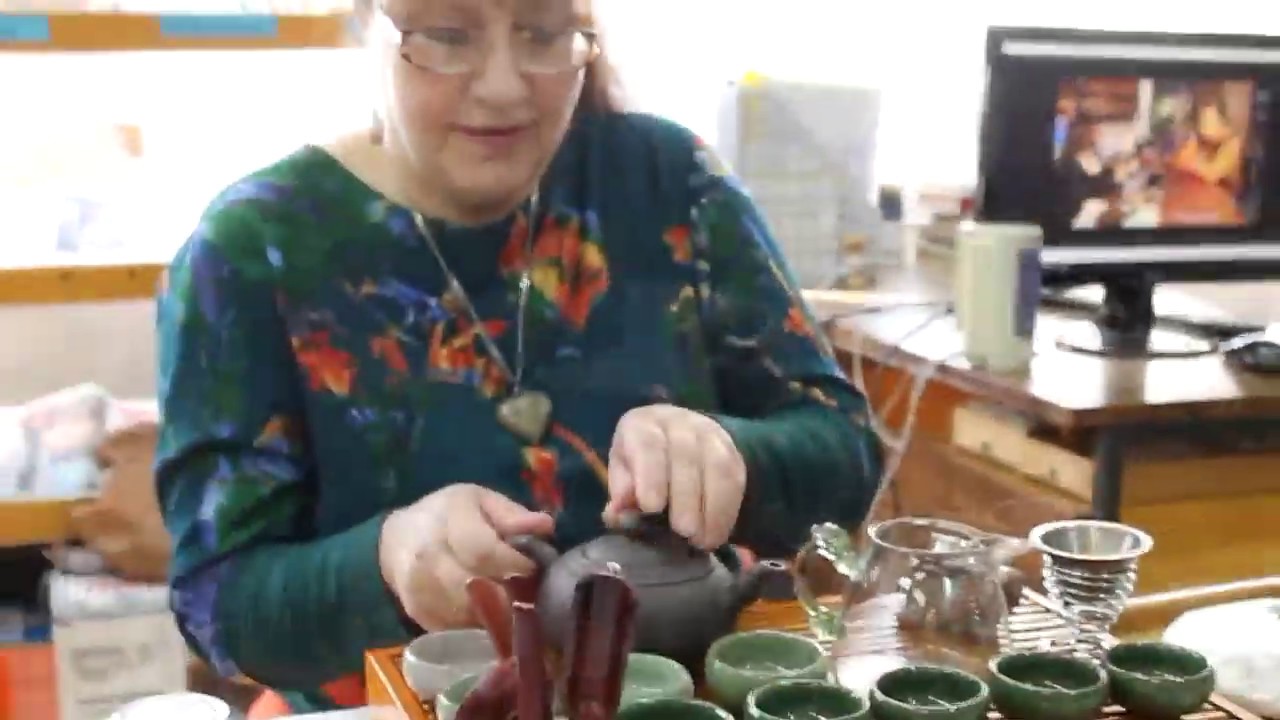 Шен пуэр "Высокий  утёс": знакомство и дегустация/Shen PU'er "High cliff": acquaintance and tasting