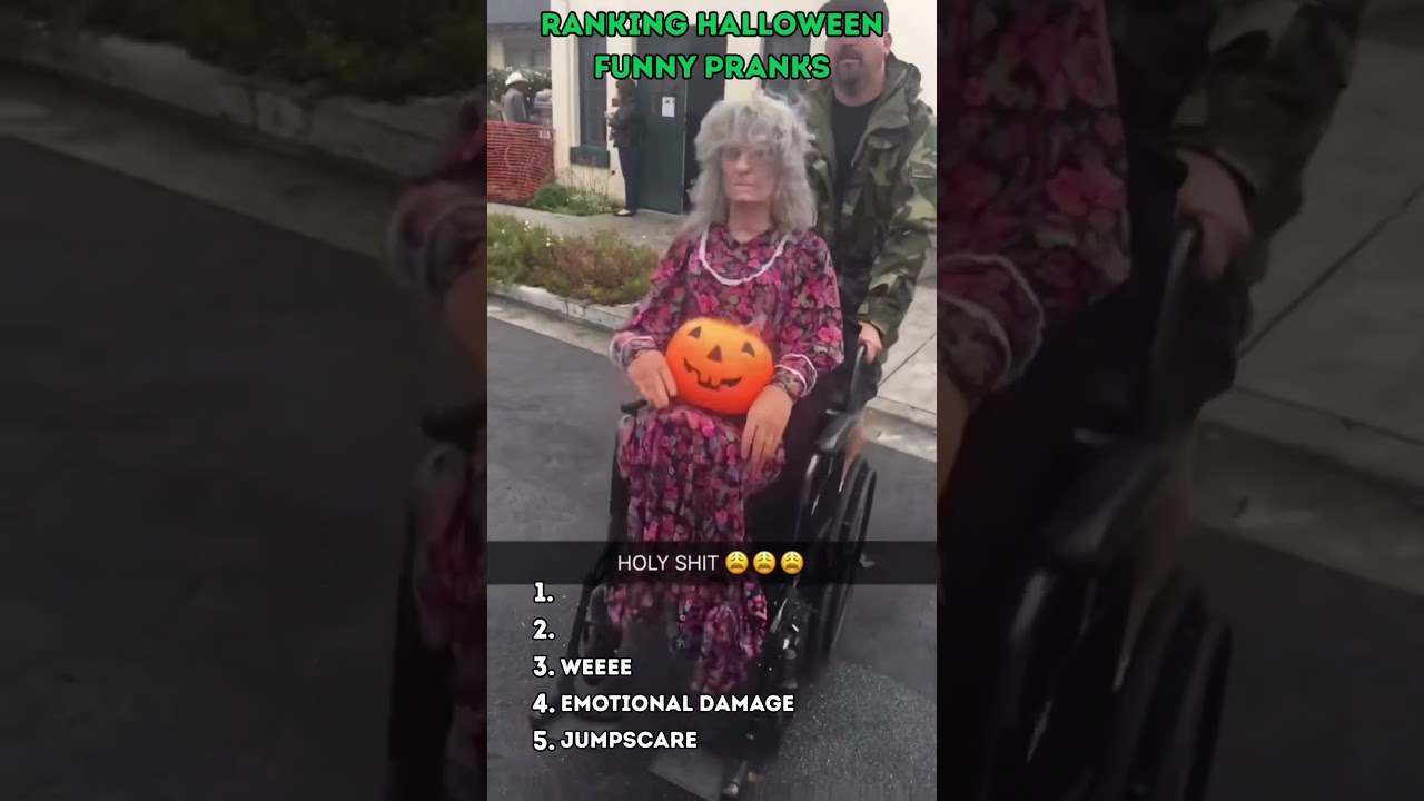 Ranking the Funniest Halloween Pranks