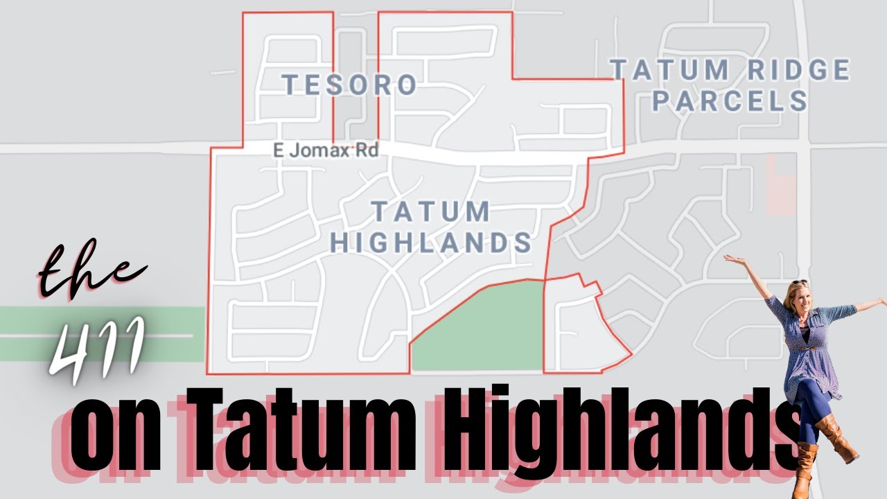 Tatum Highlands Neighborhood Phoenix, Arizona YouTube
