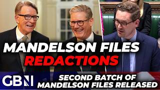 WATCH: Darren Jones DEFENDS redactions to Mandelson files in Commons address