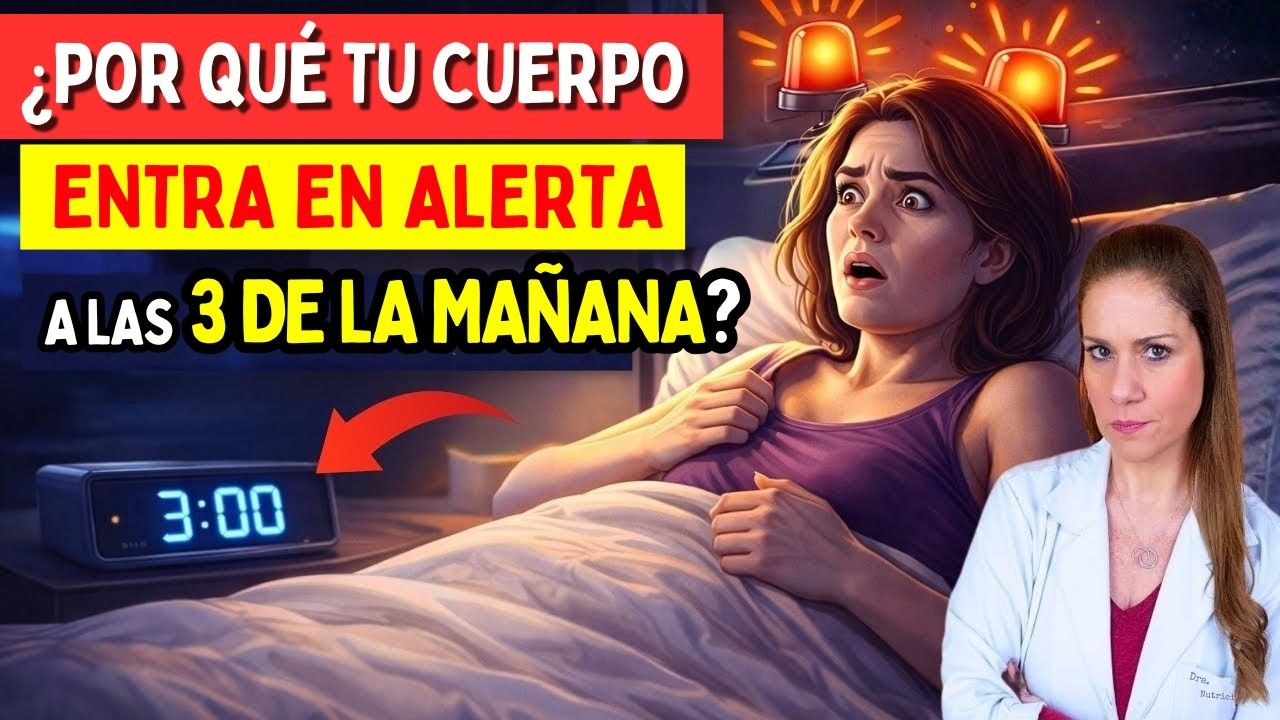 ¿Te Despiertas a Mitad de la Noche? ¡No es Estrés! ¡Mira ESTO!