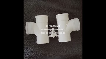PVC pipe fitting MOULD TESTING —Tee#mouldmaker #pipefitting #upvc #injectionmoulding