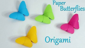 Very Easy Butterfly making with paper/ easy paper craft
