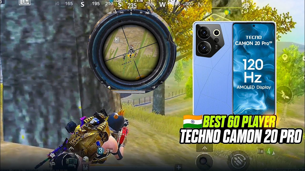 🇮🇳 INDIA BEST 60 FPS PLAYER?🔱 TECHNO CAMON 20 PRO - YouTube