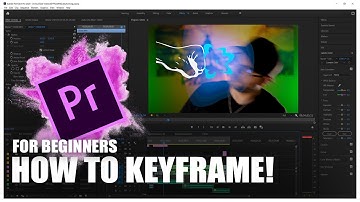 How to - Use Key Frames in Adobe Premiere Pro CC! | (For Beginners!)