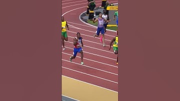 Noah Lyles completes sprint triple with glorious 4x100m gold  #athletics #worldathleticschamps #usa