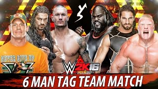 Playing as john cena. randy orton. roman reigns. watch in 1080p 60fps
for best quality. difficulty level = legend. i'll be more of wwe 2k16
on this c...