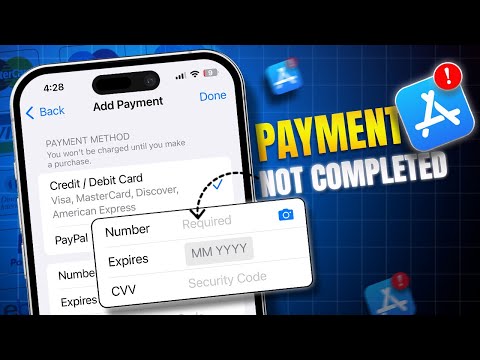 How to Fix App Store Payment Not Completed on iPhone | App Store Payment Failed