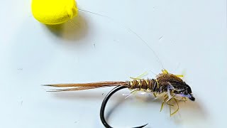 Parasol Pheasant Tail. #flytying #flyfishing #dryfly #troutfishing #grayling #flytyingmterials