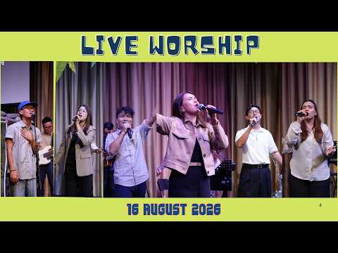 ကြီးမြတ်မူပေ/ ကြီးမြတ်သောနာမ / ငြိမ်ဝပ်/ Jesus be the name / Live Worship | 16 August 2026
