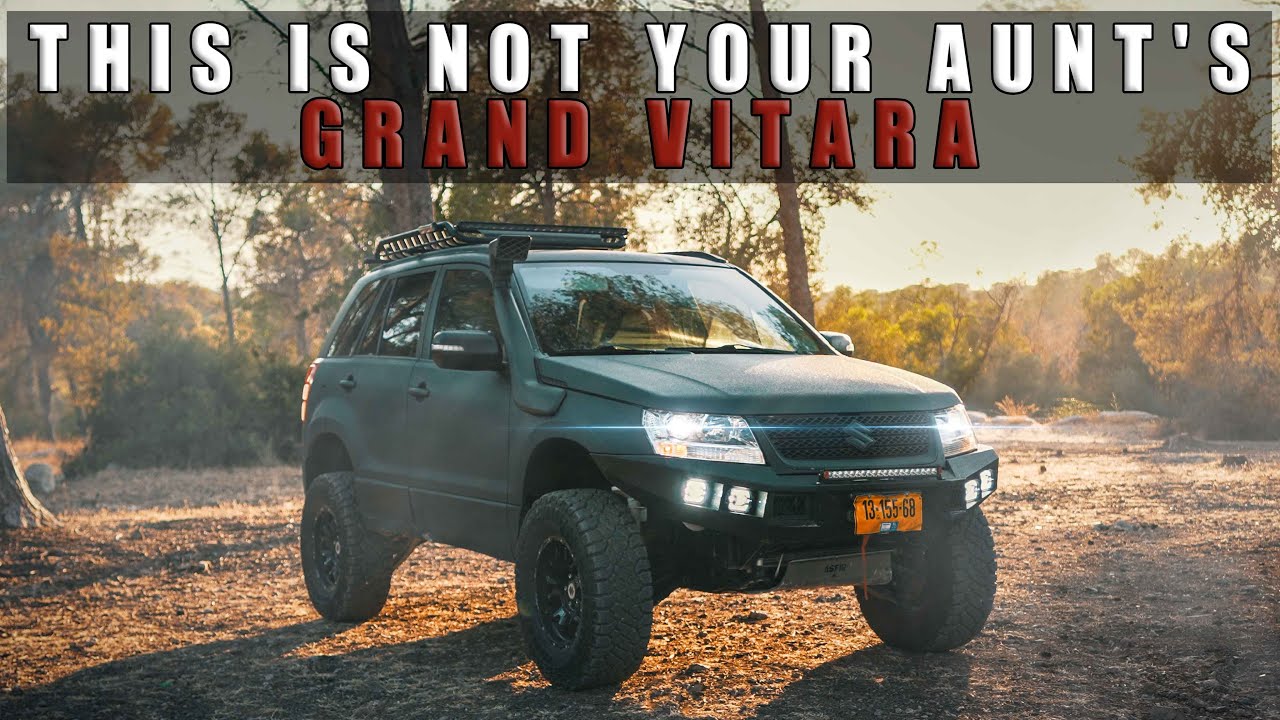 NOT your aunt GRAND VITARA - Suzuki Grand Vitara on steroids! Grand Vitara off-road modification
