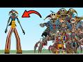 New Joy FlashBack Prototype Vs All Types Of The Prototype Poppy Playtime Chapter 5 In Garry's Mod