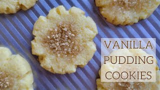 Vintage Recipe Vanilla Pudding Cookies Holiday Cookie Series