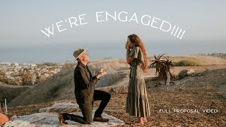 WE'RE ENGAGED!!!!! (Full proposal video!)