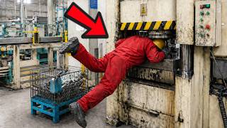 He Inspected The Heavy Machine... Then This Happened!