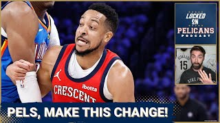 There needs to be a big change to CJ McCollum's role, and other New Orleans Pelicans adjustments