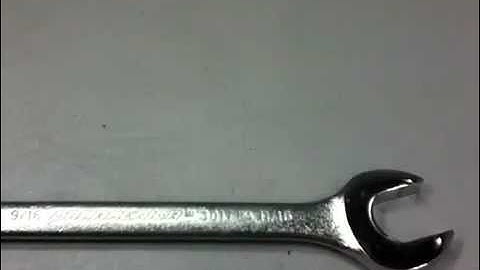 Proamerica 9/16"/11/16" Open End Wrench