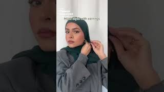 Hijab Style With Earrings Modest Fashion Ummah Magazine 