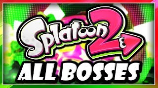 Splatoon 2 - All Bosses & Final Boss Fight Gameplay + Ending Credits 1080p 60FPS