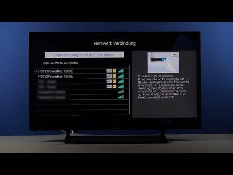 Eine WLAN-Netzwerkverbindung über WPS einrichten. | Panasonic Support