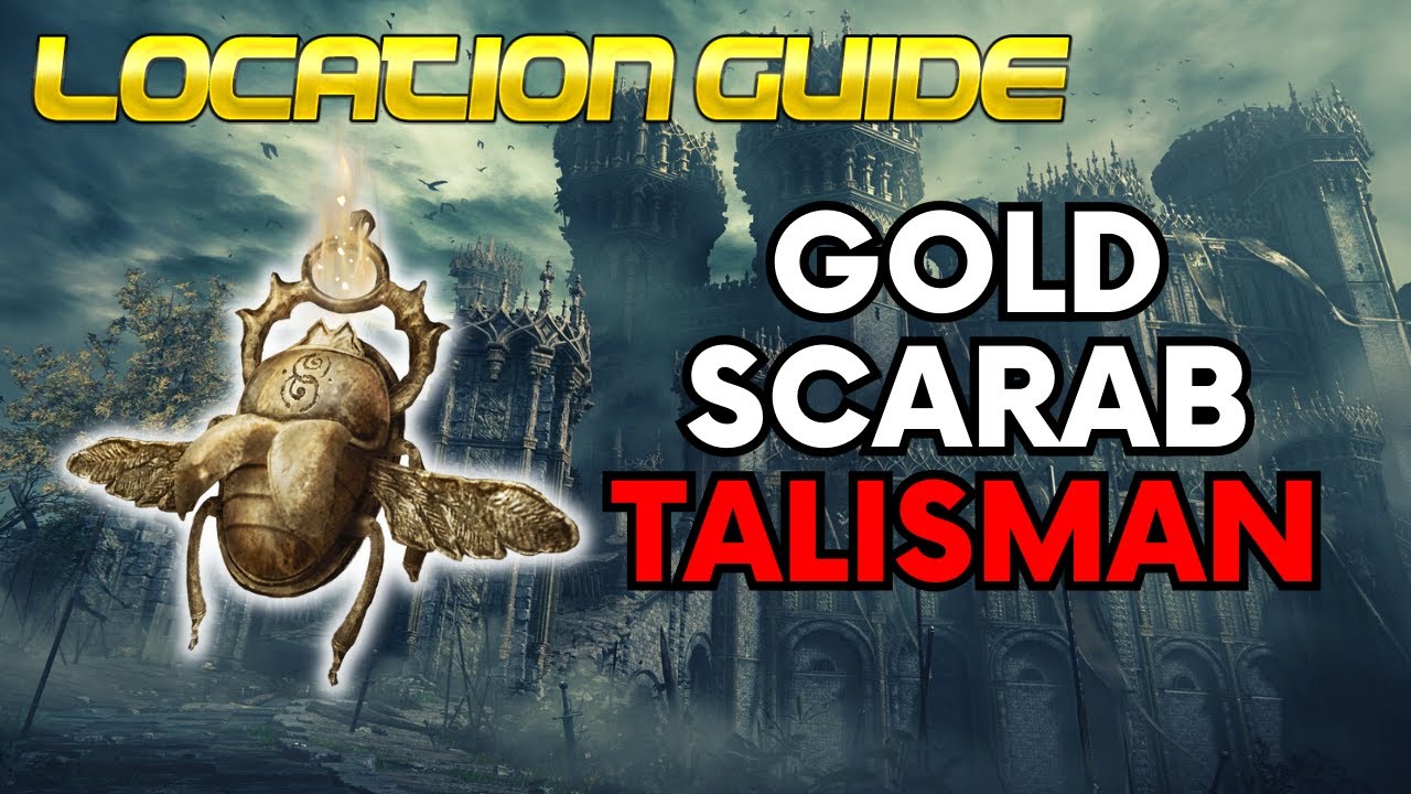 ELDEN RING WHERE TO FIND THE GOLD SCARAB TALISMAN YouTube
