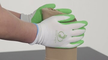 Stocking aid Steve EasyON -  Donning of a knee-high stocking