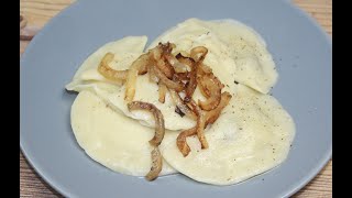 Рецепт постных Вареников с грибами и картофелем Рецепт постных Вареников с грибами и картофелем