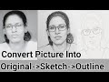 Convert Picture ln to Sketch Make Story Drawing 📚 Book | @RATANAGARWALITINFORMER