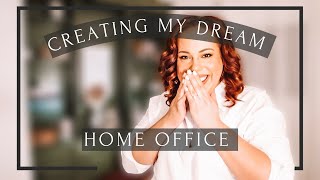 Home Office Makeover | Sophisticated Boho Style