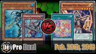 Mermail Atlantean vs. Magician Pendulum & Fluffal - DevPro Duels (Ranked) Feb. 26th, 2016