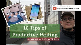 📝 2 Menit Paham: 10 Tips Produktif Menulis