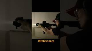 Carabina FireEagle 9mm 5.5 polegadas de cano em ação .