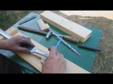 Рукоять для шашки сделать самому