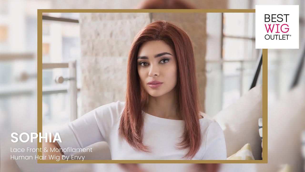 Sophia | Lace Front & Monofilament Human Hair Wig by Envy (EV37010)