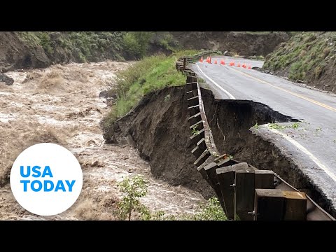 Yellowstone closes after 'unprecedented' rain, flooding | USA TODAY