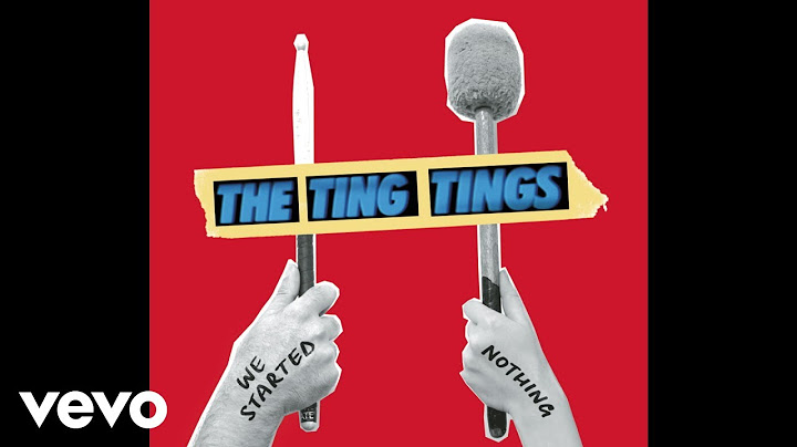 The Ting Tings - Shut Up and Let Me Go (Acoustic Version) (Audio)