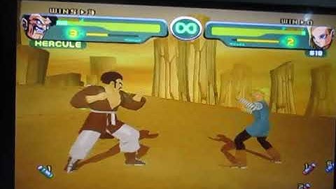 Dragon Ball Z Budokai(Gamecube)- Hercule vs Android 18