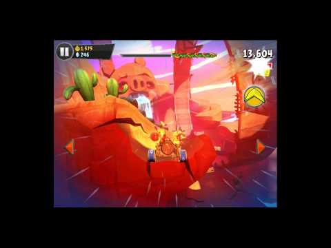 Angry Birds Go! Stunt Chapter Track 1 - Fruit Splat 4 [Gameplay Walkthrough]