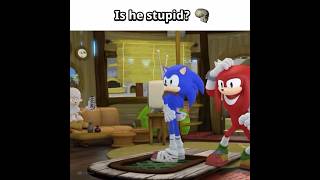 Sonic might be stupid 💀 #sonic #memes @t4thdoh